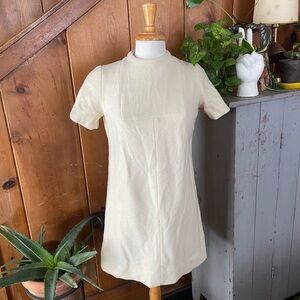 Handmade Vintage Fleece Shift Dress